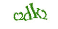 This is a randomly generated image of letters and numbers.